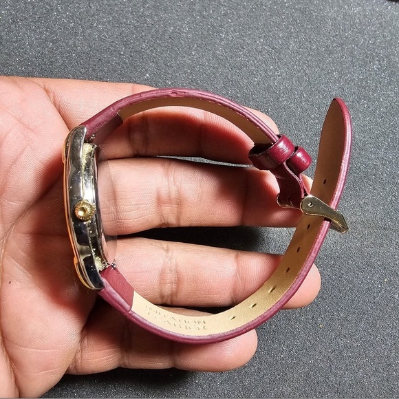 Vintage Time America Ladies Quartz Watch Silver/gold Tone Date Just Working - Picture 2 of 9